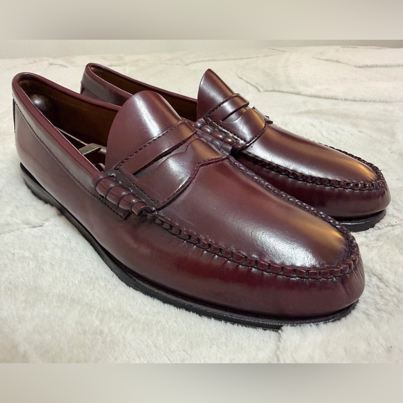 $195 Weejuns GH Bass Larson Classic Penny Loafers Cordovan Wine 9 main image 10